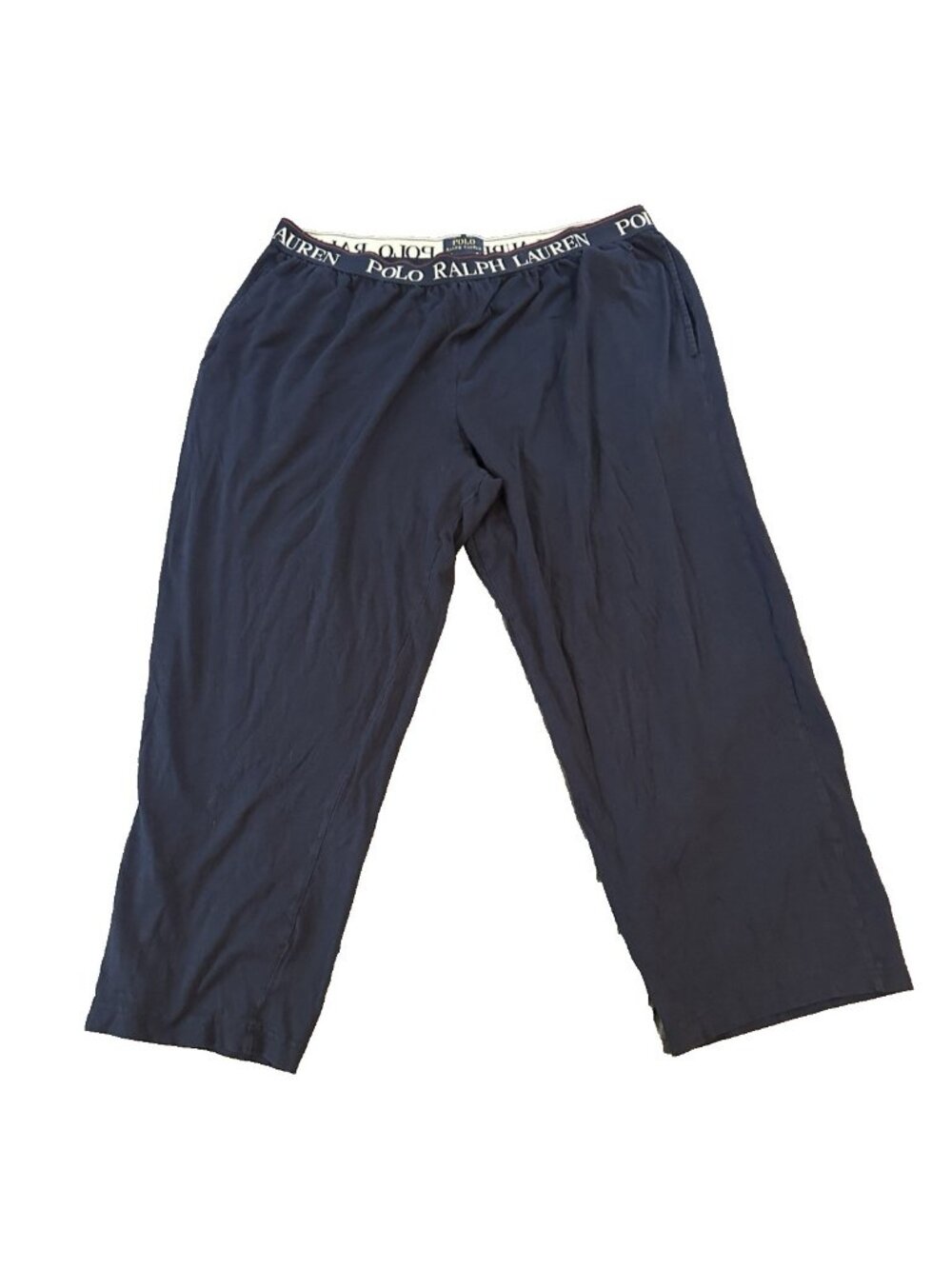Polo Ralph Lauren Mens PJ Pajama Lounge Pants 2X Blue Cotton Modal Pony Logo